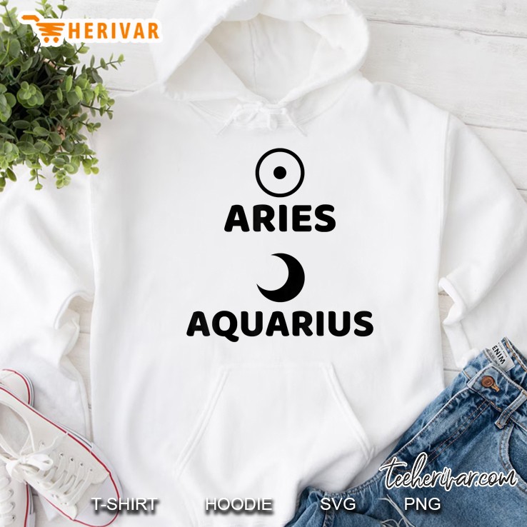 Aries Sun Aquarius Moon Hoodie