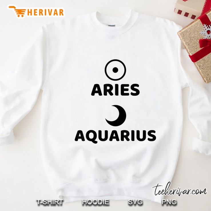 Aries Sun Aquarius Moon Sweatshirt
