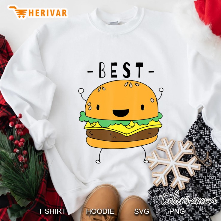 Cute Shirts Hamburger And French Fries Best Friends Sweatshirt