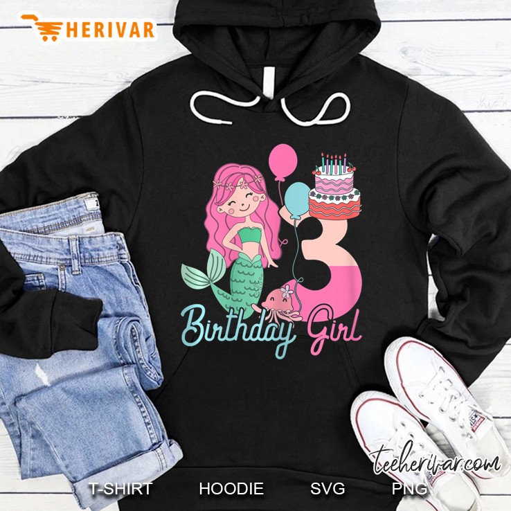 3 Years Old Birthday Girl Gifts Mermaid 3Rd Birthday Mugs