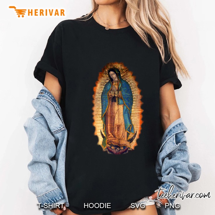 Our Lady Of Guadalupe Catholic Mary Image Hoodie