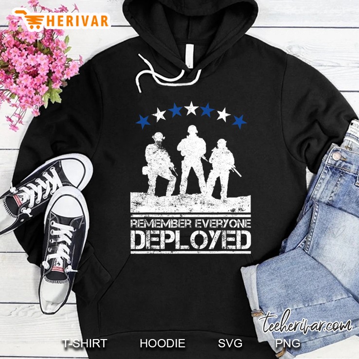 Red Friday Military Shirt Remember Everyone Deployed Shirt Mugs