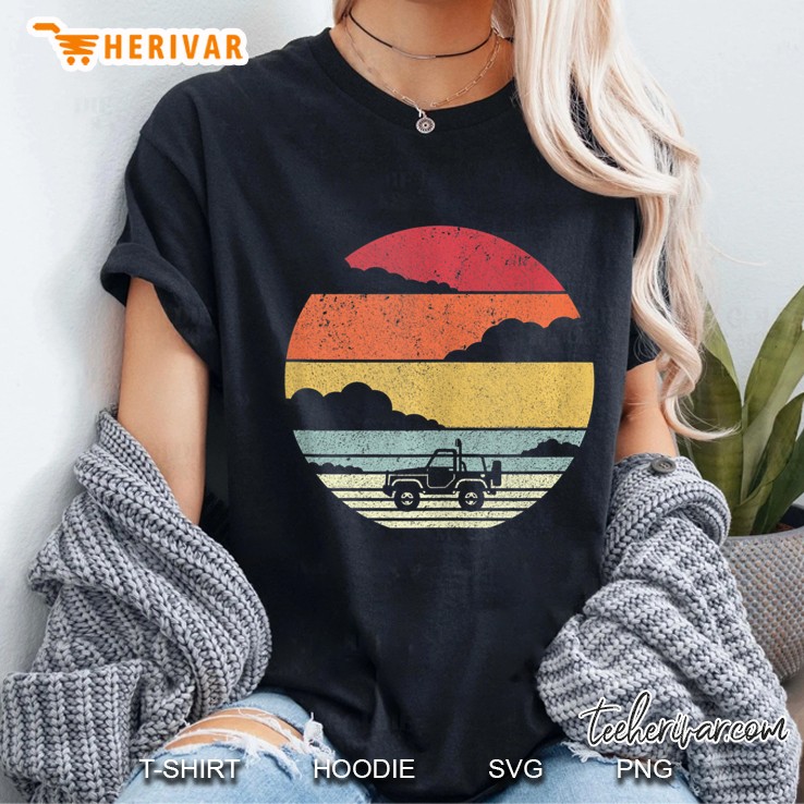 Retro Off Road, 4X4 Tank Top Ladies Tee