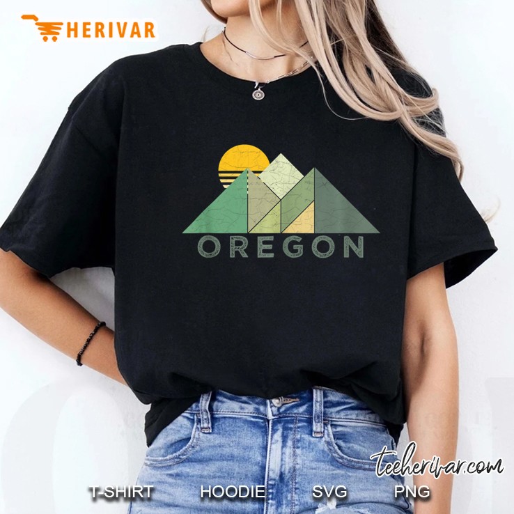 Retro Vintage Oregon Tank Top Ladies Tee