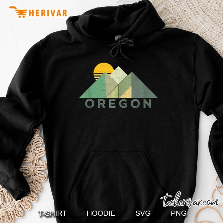 Retro Vintage Oregon Tank Top Hoodie