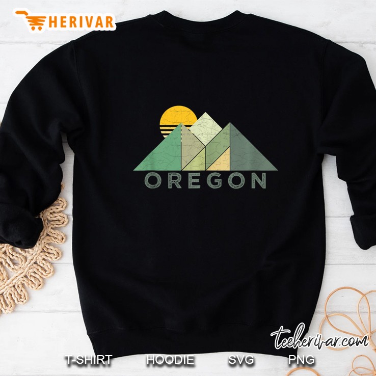 Retro Vintage Oregon Tank Top Sweatshirt
