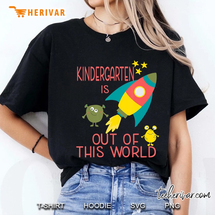 Space And Alien Theme For Kindergarten Teachers And Students Hoodie