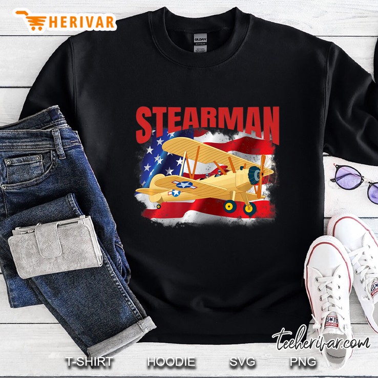 The Perfect Tee For Anyone Into Vintage Stearman Aircraft Premium Mugs