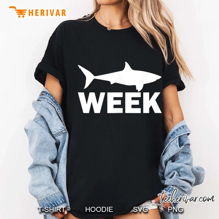 Week Of Shark Funny Sharks Great Discovery Time Tank Top Hoodie