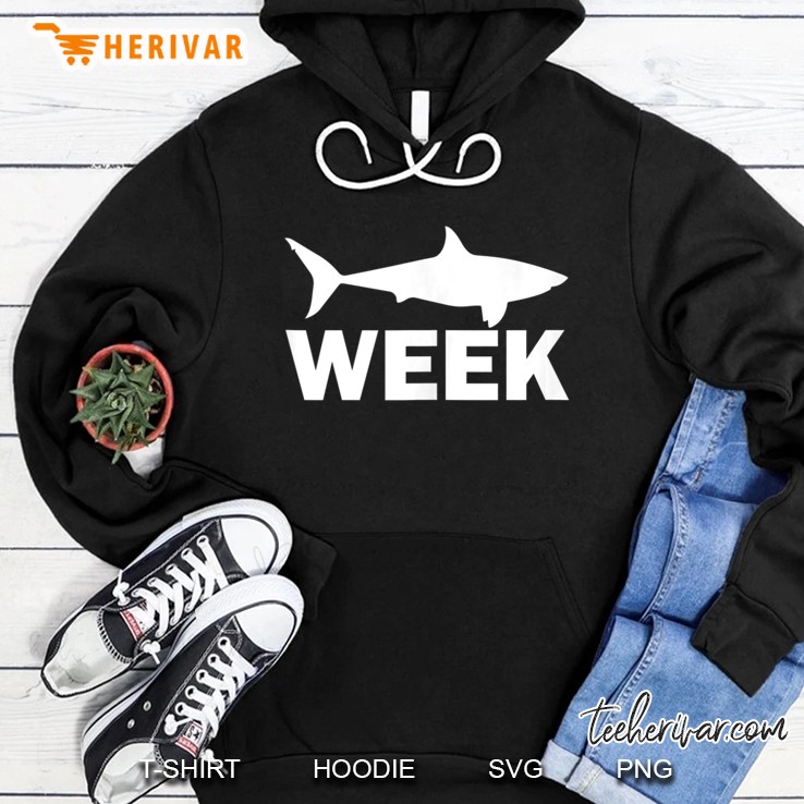 Week Of Shark Funny Sharks Great Discovery Time Tank Top Mugs