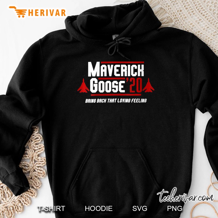 Womens Maverick And Goose 2020 Presidential Election V-Neck Hoodie