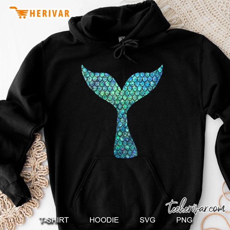 Mermaid Tail Design Hoodie