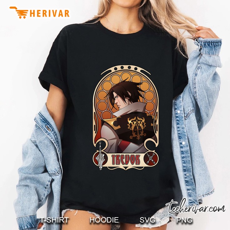 Netflix Castlevania Trevor Belmont Portrait Hoodie