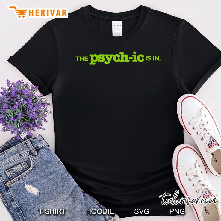 Psych The Psychic Is In Funny - Official Tee Shirt