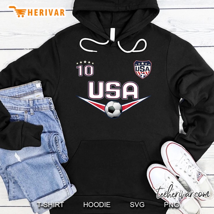 Soccer Original Usa Design With Number 10 Mugs