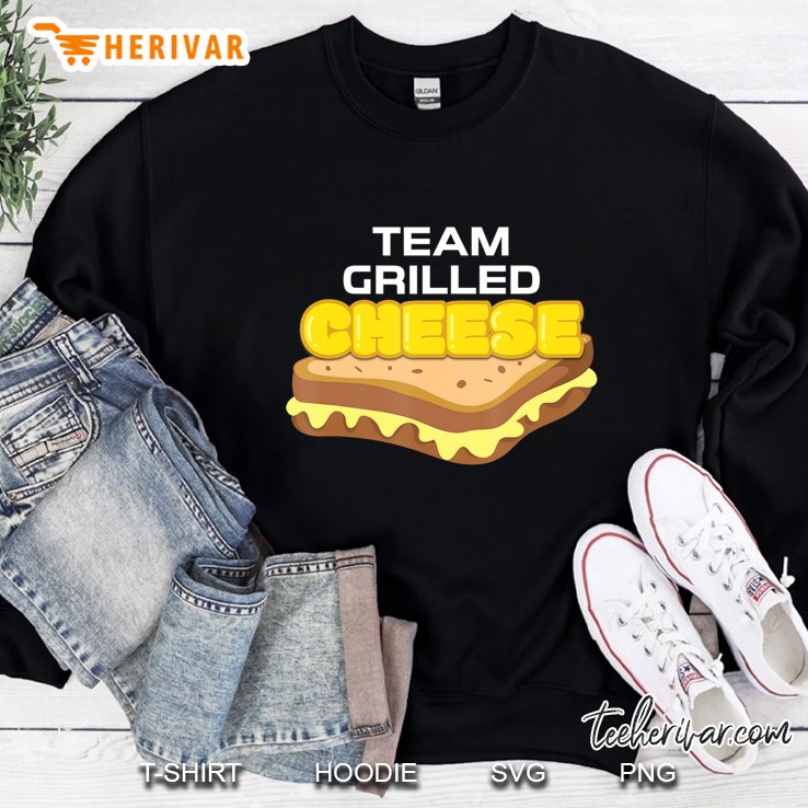 Team Grilled Cheese Day Sandwich Shirt Kids Women Men Gift Mugs