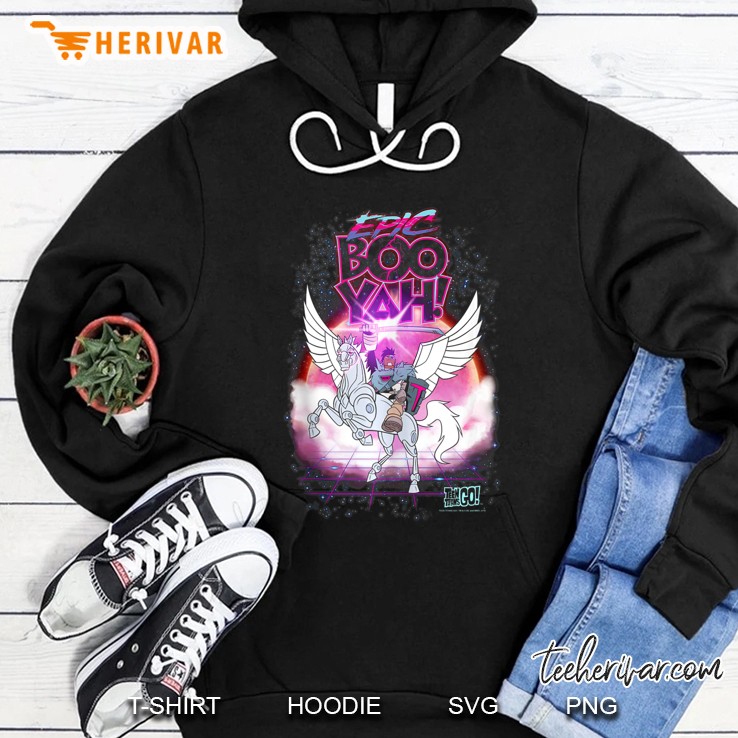 Teen Titans Go! Cyborg Epic Boo Ya Tank Top Hoodie