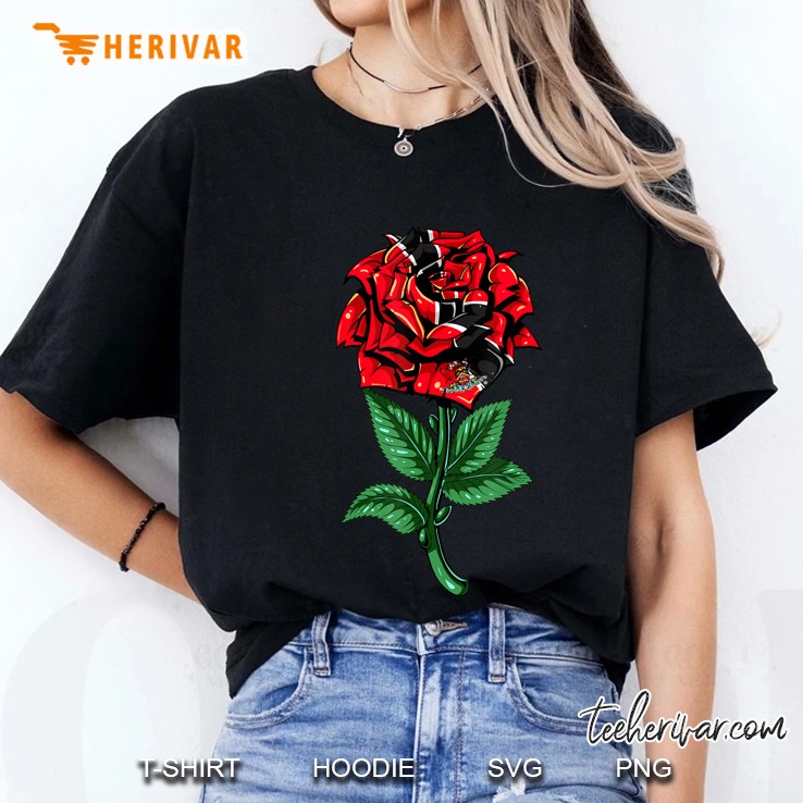 Trinidad Flag Trinidadian Ladies Tee