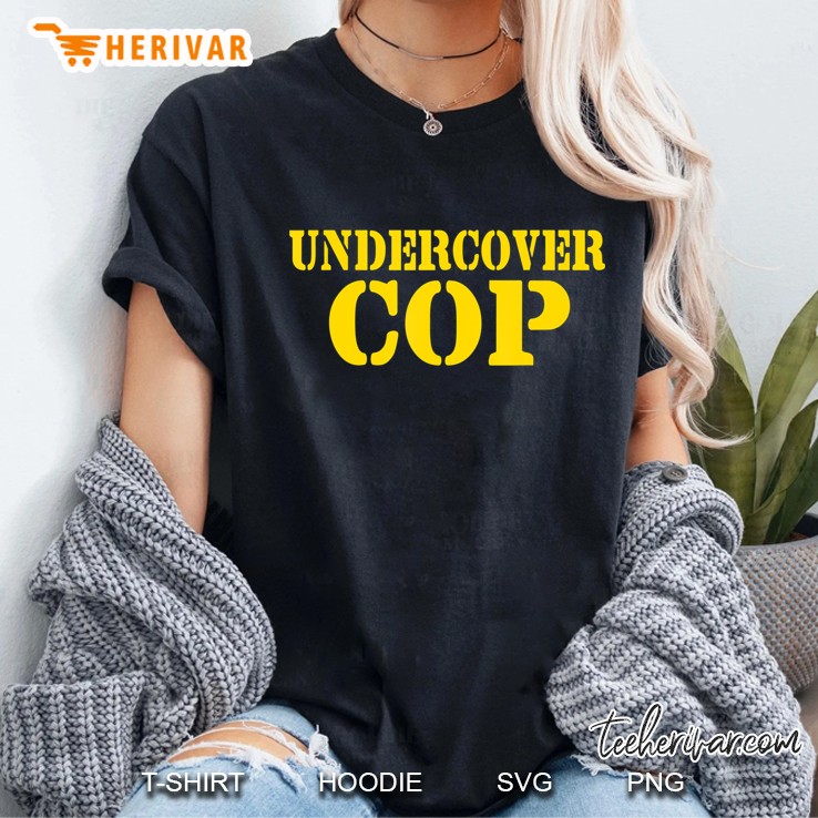 Undercover Cop - Simple Costume Mens Womens Party Novelty Ladies Tee