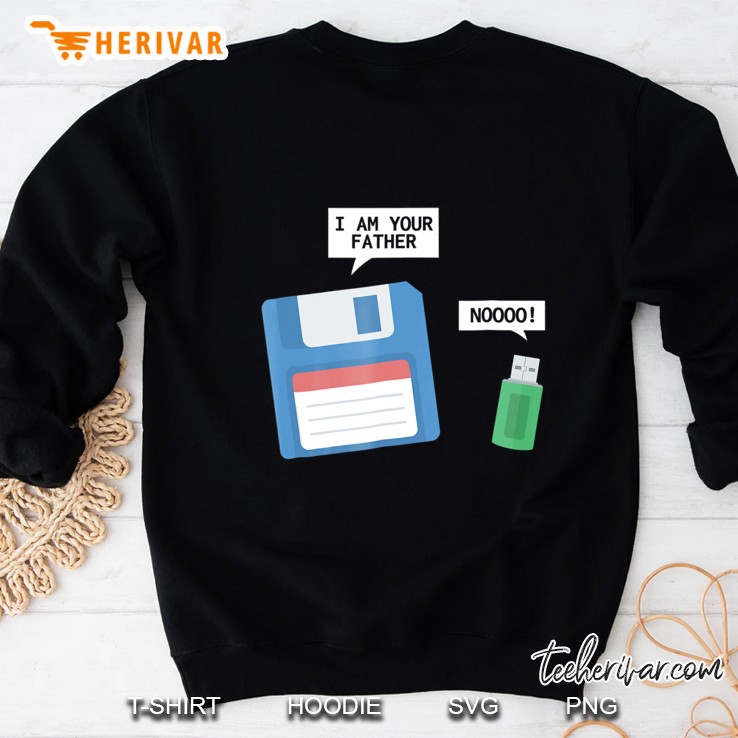 Usb Floppy Disk I Am Your Father Sweatshirt