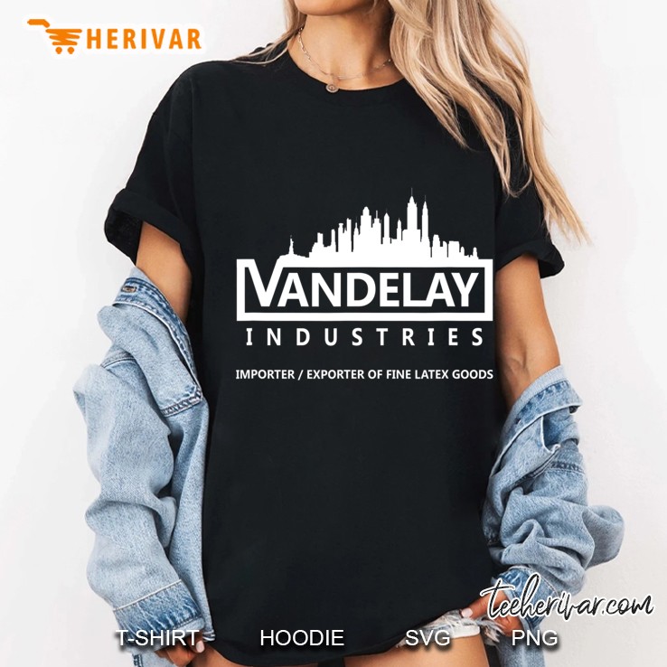 Vandelay Industries Fine Latex Products Funny Parody Hoodie