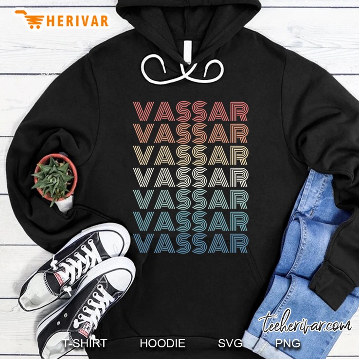 Vassar Mi - Michigan Vintage Hoodie