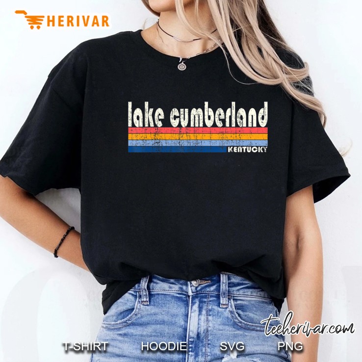 Vintage 70S 80S Style Lake Cumberland Ky Hoodie