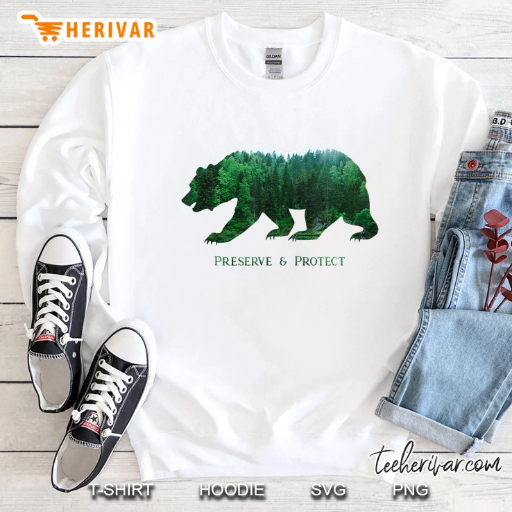 Preserve & Protect Vintage National Park Bear Wildlife Sweatshirt