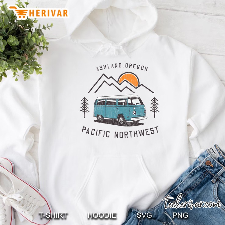Retro Pacific Northwest Vacation - Ashland Oregon Hoodie