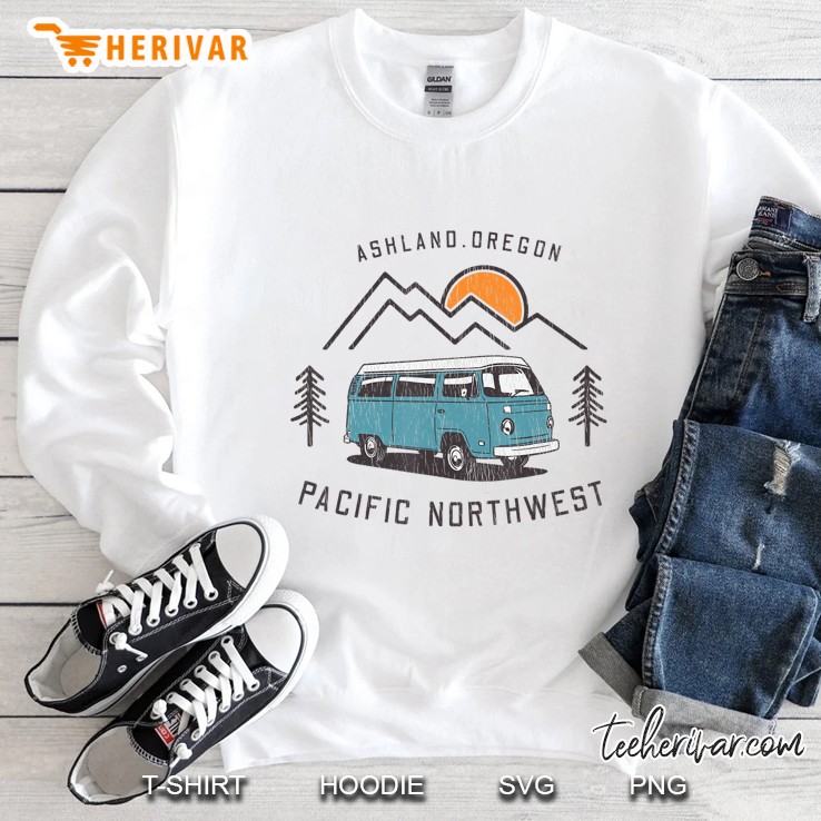 Retro Pacific Northwest Vacation - Ashland Oregon Sweatshirt