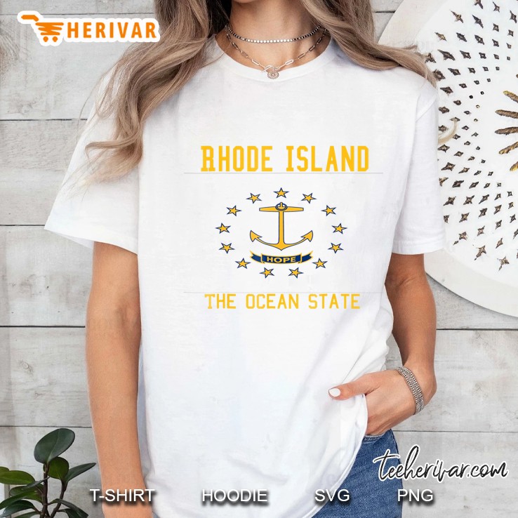 Rhode Island The Ocean State Victory Day Tee Hoodie