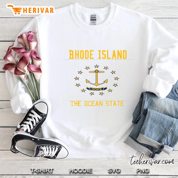 Rhode Island The Ocean State Victory Day Tee Mugs