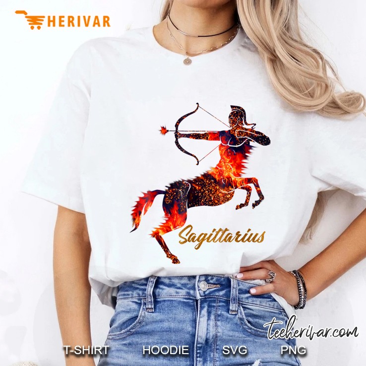 Sagittarius Trending Cool Zodiac Sign Ladies Tee