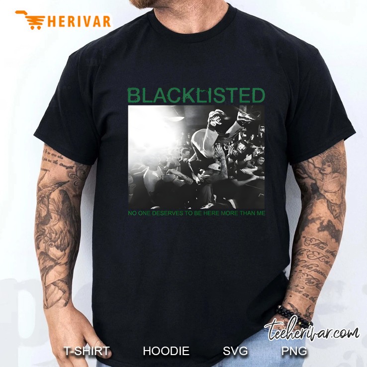 Blacklisted No One Men T Shirt