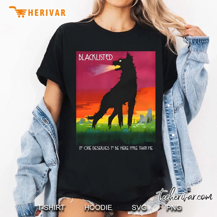 Blacklisted Wolf Women T Shirt