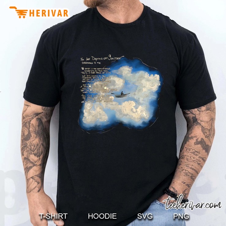 Depths Of Solitude Black Men T Shirt