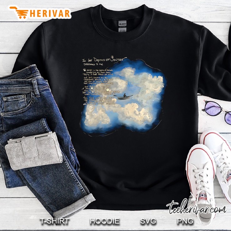 Depths Of Solitude Black Sweatshirt