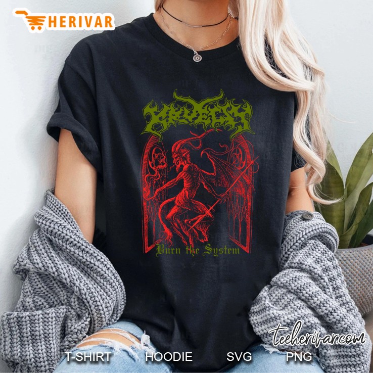 Kruelty Burn The System Women T Shirt