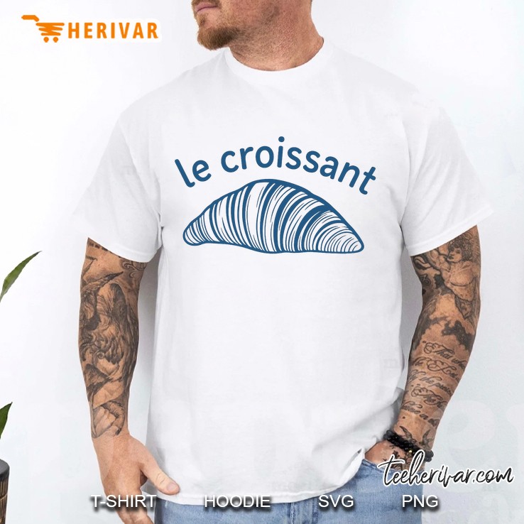 Le Croissant Men T Shirt