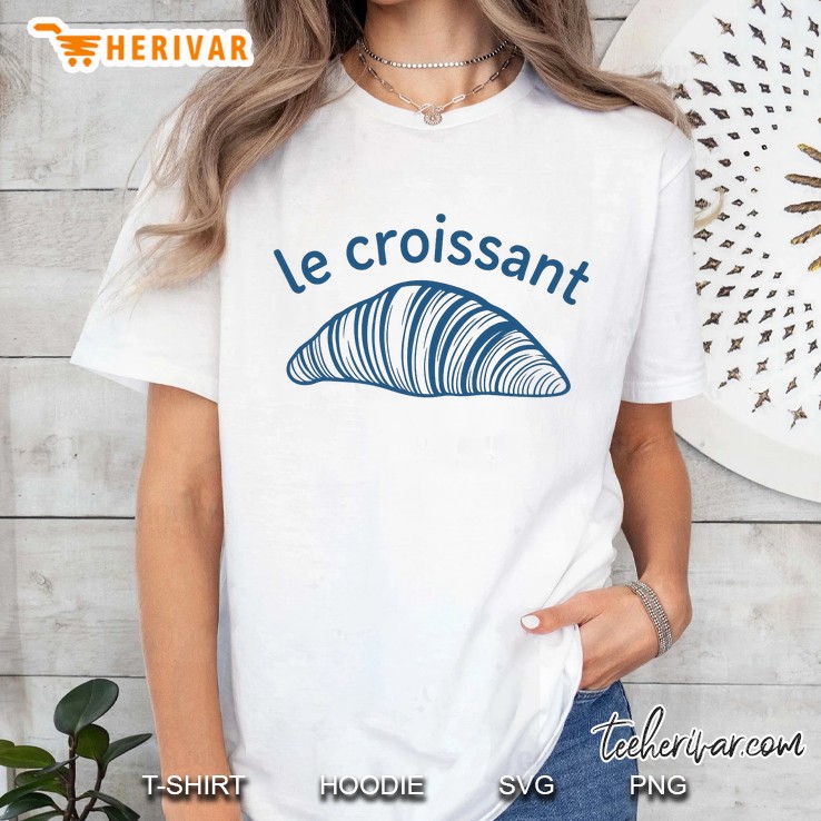 Le Croissant Women T Shirt
