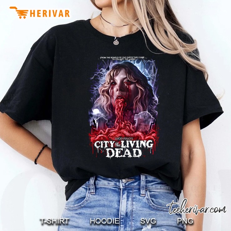 Lucio Fulcis City Of The Living Dead From The Bowels Of The Earth They Came Women T Shirt