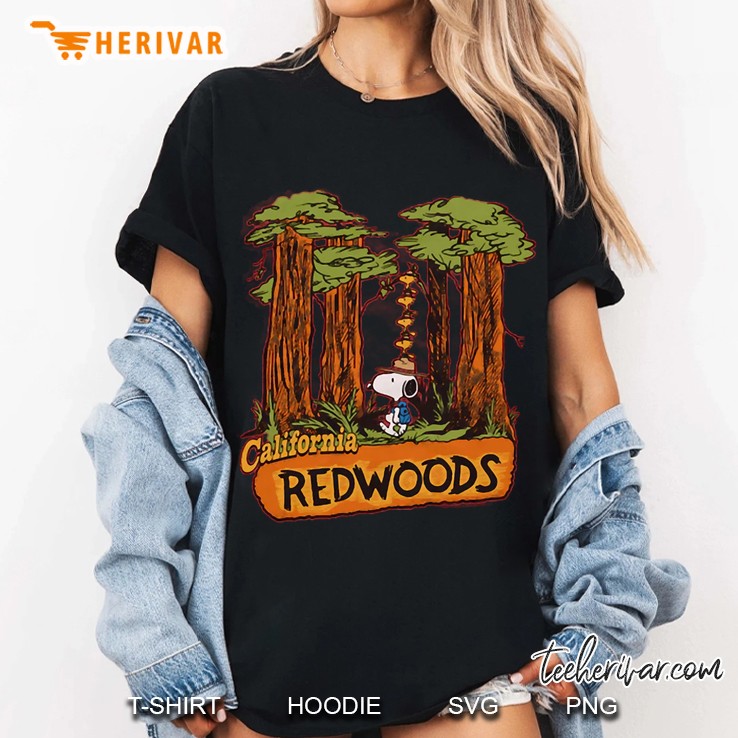 Peanuts Snoopy X California Redwoods Women T Shirt