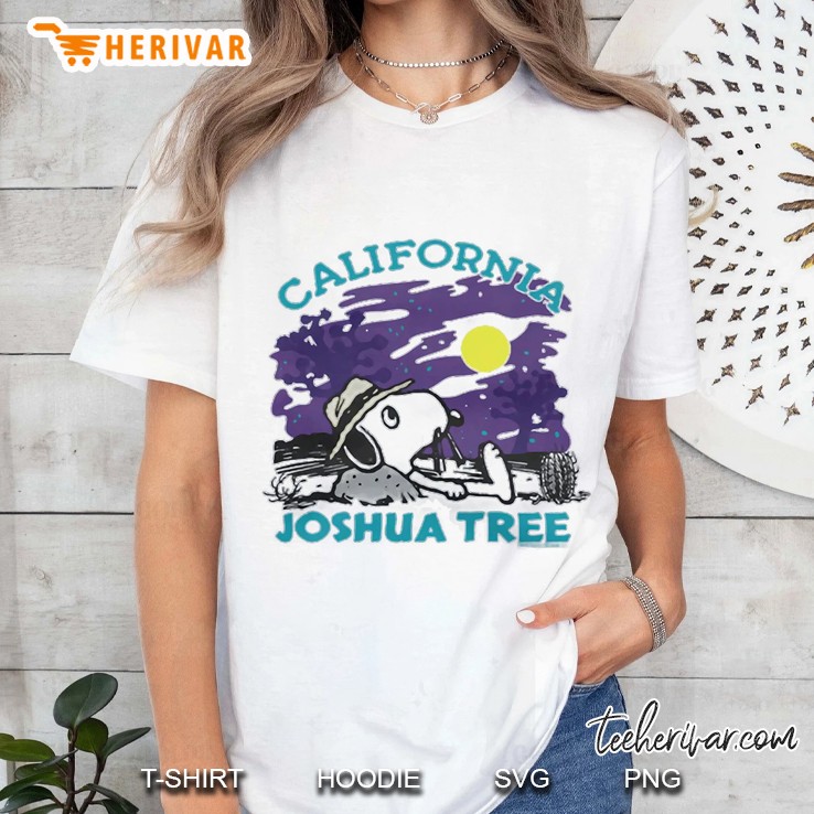 Peanuts Snoopy X Joshua Tree National Park Crewneck Women T Shirt