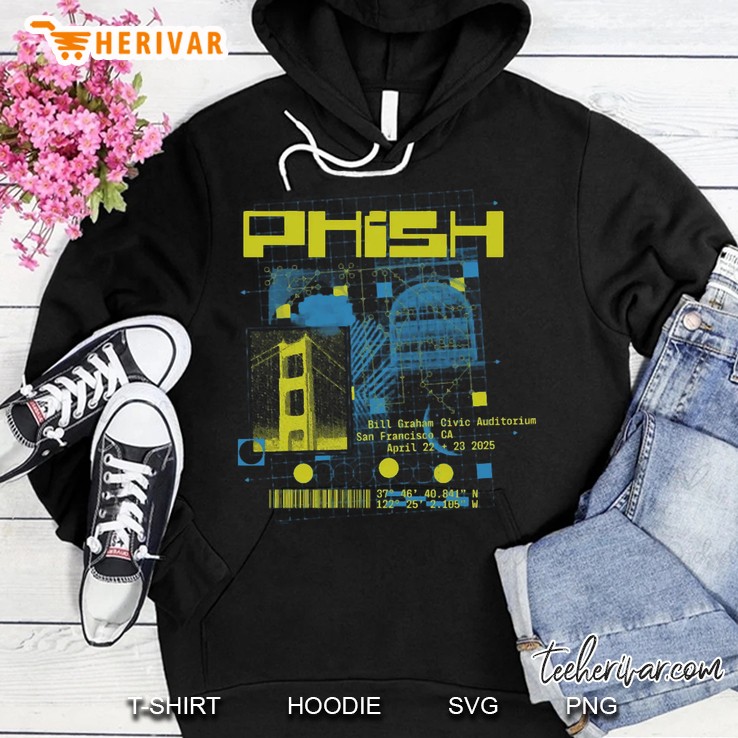 Phish San Francisco Spring Tour Rock Music Hoodie