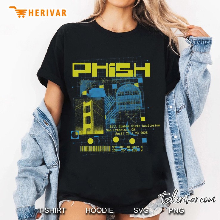 Phish San Francisco Spring Tour Rock Music Women T Shirt