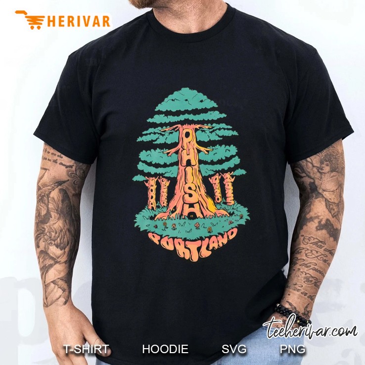Phish Youth Portland Big Tree Spring Tour Rock Music Men T Shirt