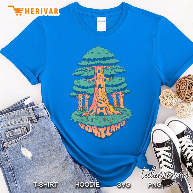 Phish Youth Portland Big Tree Spring Tour Rock Music Royal T Shirt