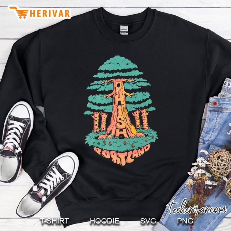Phish Youth Portland Big Tree Spring Tour Rock Music Sweatshirt