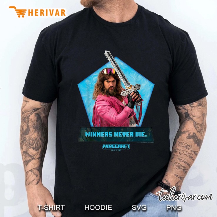 A Minecraft Movie Winners Never Die Garrett The Garbage Man Men T Shirt