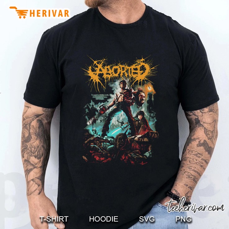 Aborted Army Of Orkness Men T Shirt